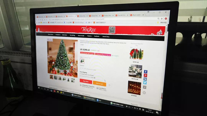 向老外出口圣誕用品，浙江義烏商人年銷數千萬